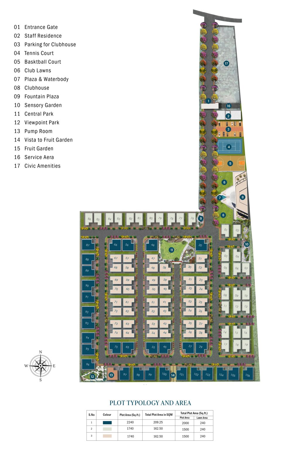 Vacation village site plan